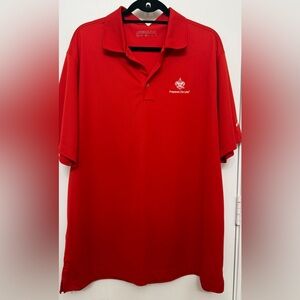 Nike Golf BSA Boy Scouts of America Red Polo Shirt XL